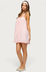 Edikted Christena Ruffle Mini Dress