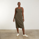 The ’90S Rib Dress | Beech