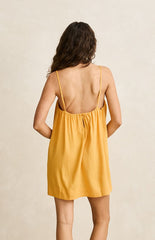 Rhythm Orange Essential Mini Dress