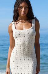 Third Charm Ivy Crochet Mini Dress