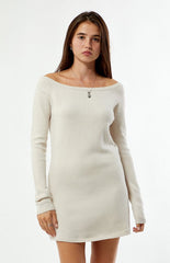 Your Favorite Mae Off-The-Shoulder Sweater Dress