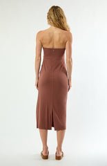 Edikted Zivi Fold Over Striped Mini Dress