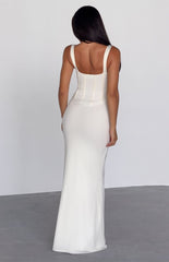 Tiger Mist Ginny Satin Corset Maxi Dress