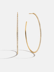 Niata 18K Gold Earrings - 48MM