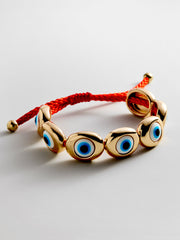 Eye to Eye Bracelet - Gold/Blue