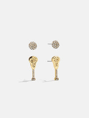 Around The World Earring Set - Lacrosse