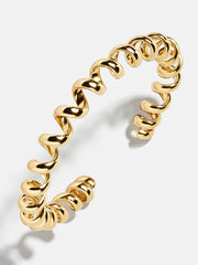 18K Gold Cece Cuff Bracelet - Gold