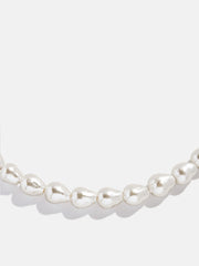 Ondine Pearl Collar Necklace - Pearl