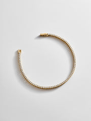 Billie Gold Tennis Bracelet - Gold Plated Brass