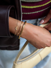 Varsity Number Custom Bracelet - One Gold Station
