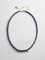 Mini Semi-Precious Custom Necklace - Lapis