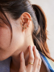 14K Gold Just For Fun Earrings - Music Note