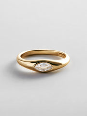Niecy Gold Pinky Ring - Niecy Gold Pinky Ring