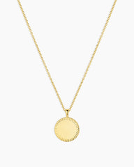 Bespoke Coin Necklace (Gold)