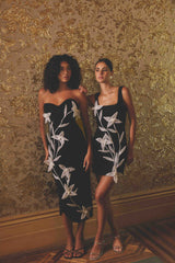 Ilaria Party Mini Dress in Black