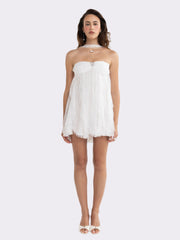 Lily Halter White Dress
