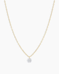 Floating Diamond Necklace