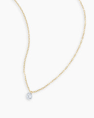 Floating Diamond Necklace