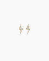 Diamond Lightning Studs