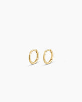 14K Gold Classic Huggies