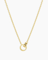 Rose Interlocking Necklace