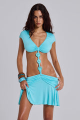Oceya Cut-out Mini Dress