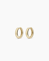 14K Gold Lou Helium Huggies