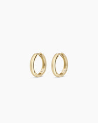14K Gold Lou Helium Huggies