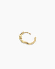 Lab Grown Diamond Circle Single Huggie