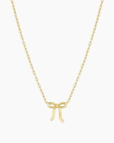 Put A Bow On It Necklace