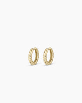 14K Gold Crew Helium Huggies