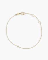 Diamond Cross Bracelet