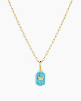 Power Gemstone Parker Charm Necklace Healing
