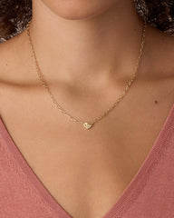 Birthstone Heart Necklace
