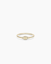 Diamond Love Signet Ring