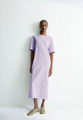 Xelinaa Jersey-Midi-Kleid | Soft Lilac