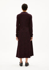 Dailimaa Zebraraa Kleid | Dark Cranberry