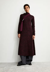 Dailimaa Zebraraa Kleid | Dark Cranberry