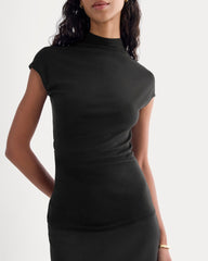 Twist Top In Butterluxe | Black