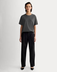 The Boyfriend Tee In Essential Cotton | Black