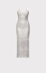 The Metallic Alba Gown