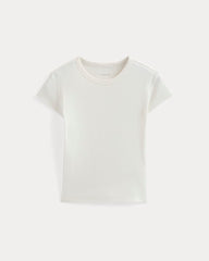 Retrosoft Cotton Crew | Bone