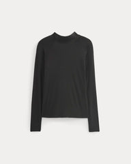Tie-Neck Top In Butterluxe | Black