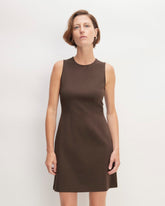 The Dream '90S Shift Dress | Earth Brown