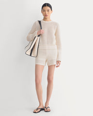 Open-Knit Short In Everyday Cotton | Canvas