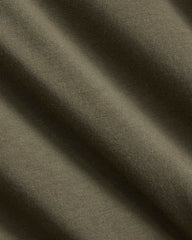 The Slim Crew In Essential Cotton | Olive Night