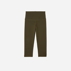The Perform Cropped Legging | Dark Olive