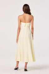 Ximena Floral Strapless Maxi Dress