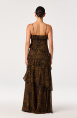 Journee Tiered Maxi Dress