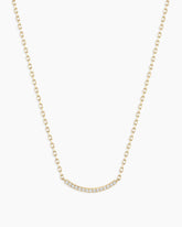 Diamond Taner Bar Mini Necklace